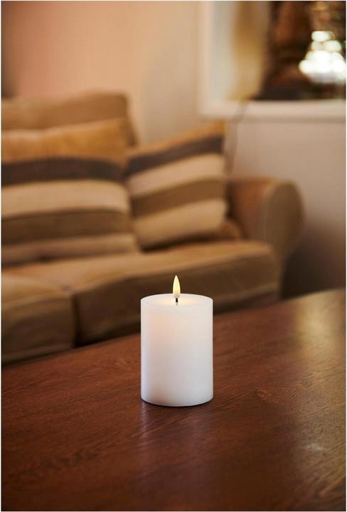 Image du produit Sirius Bougie LED Sille 7.5 cm x 10 cm, Blanc (1 x)
