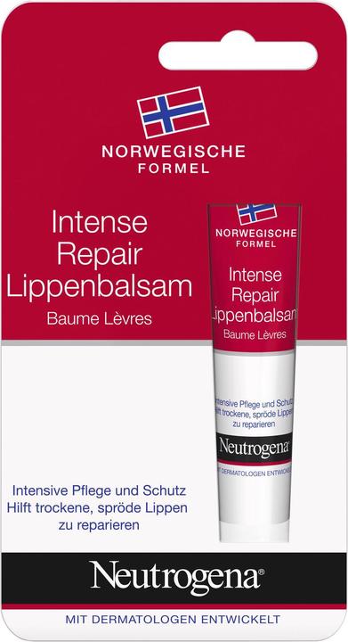 Actual product image Neutrogena Intense Repair Lip Balm (Balm, 15 ml)