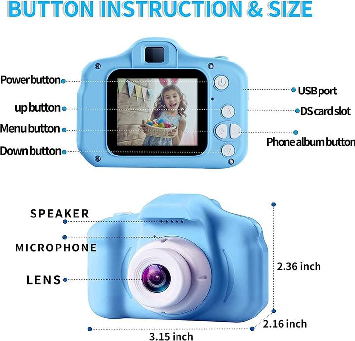 Produktbild Chenan Digital Kamera, Blau