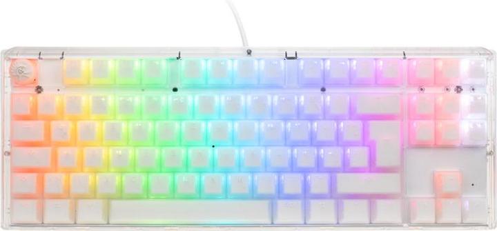 Image du produit Ducky One 3 Aura White TKL Clavier de jeu, RGB LED - MX-Red (DE, Filaire)