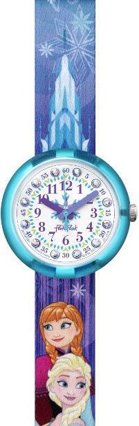 Produktbild Flik Flak Disney Frozen Elsa & Anna (Analoguhr, Swiss Made, 32 mm)