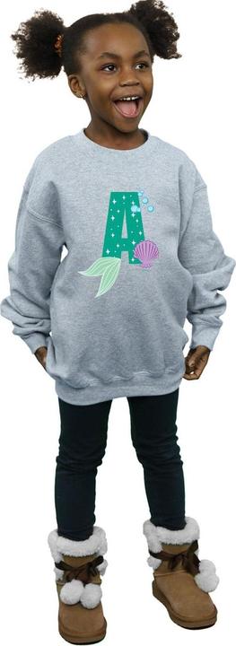 Produktbild Disney Alphabet A Is For Ariel Sweatshirt Mädchen (140, 146)