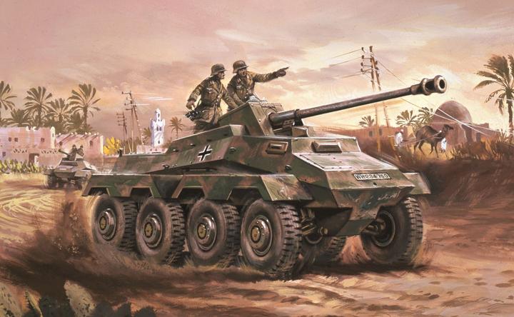 Immagine prodotto Airfix Kit auto scout corazzata Sd.Kfz.234 1:76