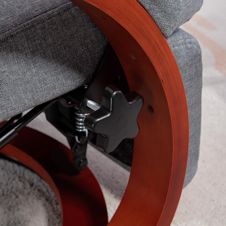 Image du produit Homcom Relaxsessel Polyester Grau