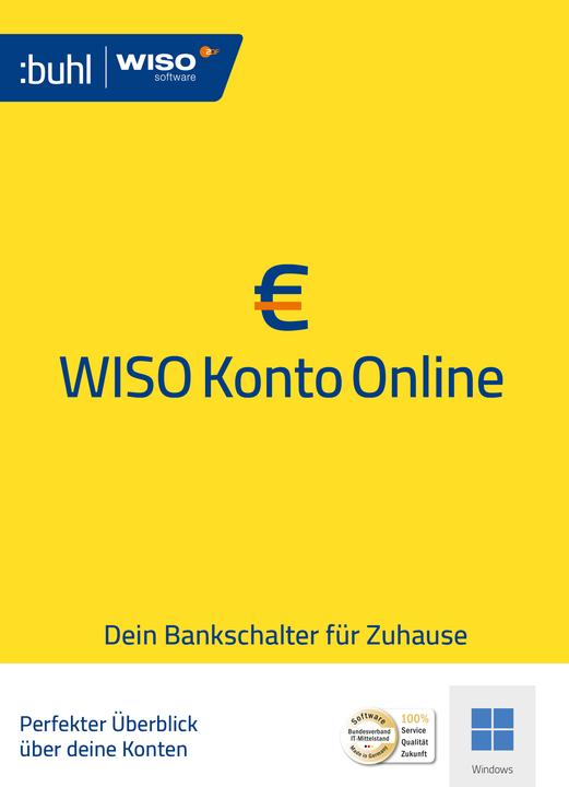 Produktbild Buhl Data Service WISO Konto Online 2026 Download Code (1 User, 1 Geräte/User, unbegrenzt)