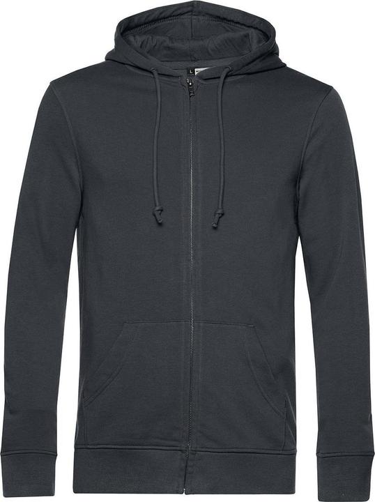 B&C Organic Kapuzenpullover Mit Reissverschluss