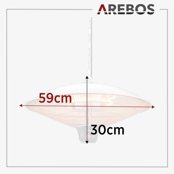 Produktbild Arebos Deckenheizstrahler (2000 W)