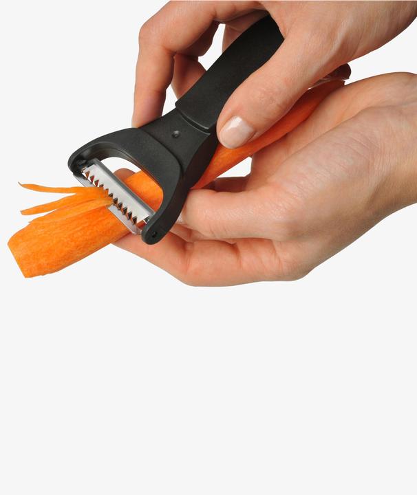 Produktbild Silit Sparschäler Gemüseschäler mit Julienne-Schneider 14cm Edelstahl Kunststoff