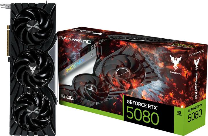 Actual product image Gainward GeForce RTX 5080 Phoenix (16 GB)
