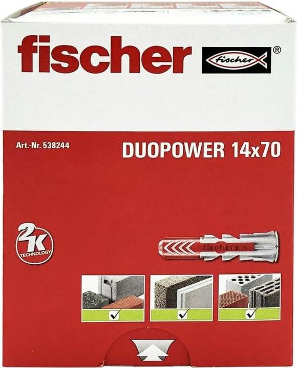 Image du produit Fischer Cheville DUOPOWER (20 pcs)