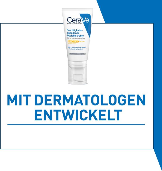 Produktbild CeraVe Moisturizing Facial Lotion (52 ml, 24h Creme, SPF 50)