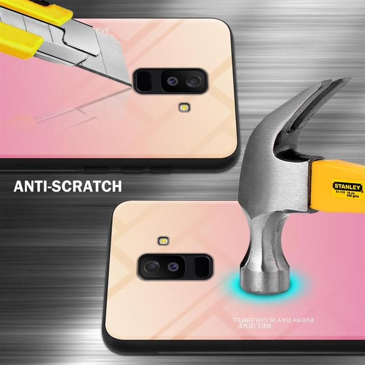 Immagine prodotto Cadorabo Copertura in vetro TPU 2 colori (Samsung Galaxy A6+)