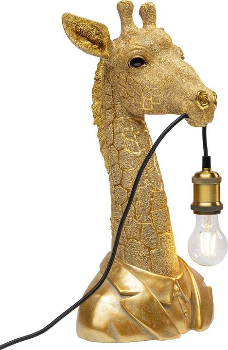 Produktbild Kare Design Tischleuchte Animal Giraffe Gold 50cm (E27)