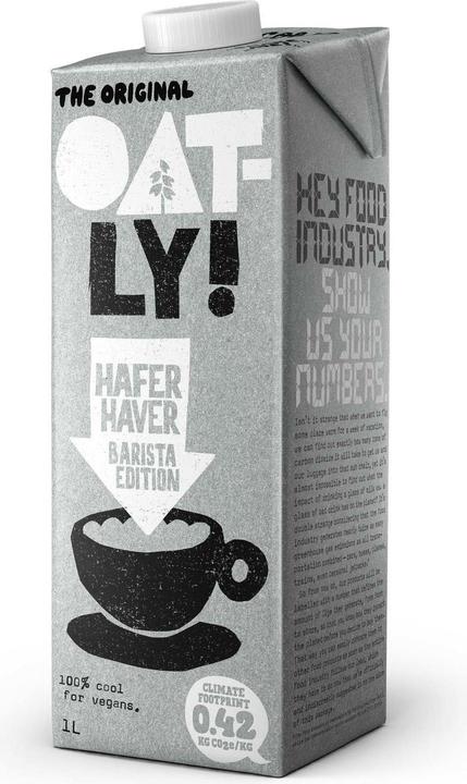 Actual product image Oatly Oat barista (1 x 100 cl)