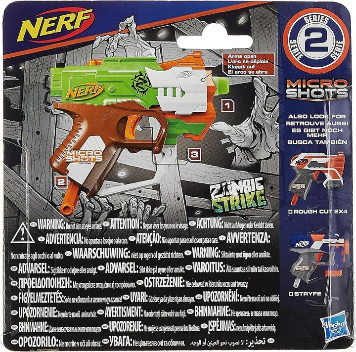 Actual product image Nerf MicroShots crossfire bow