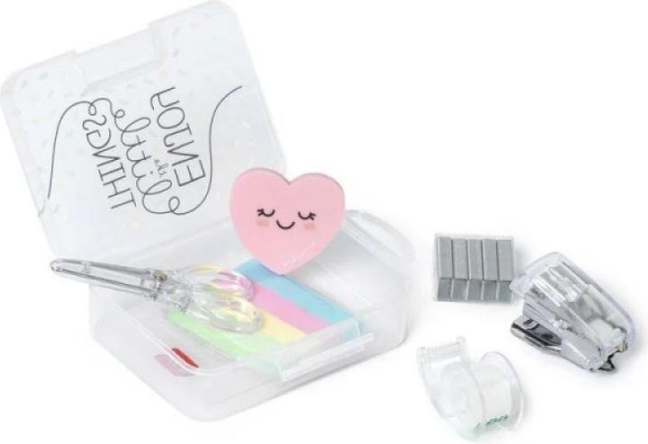 Produktbild Legami Heftapparat Mini-Büro-Box Enjoy the Little Things