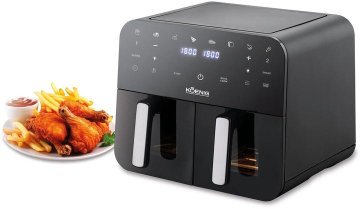 Immagine prodotto Koenig Friggitrice ad aria doppia Quick & Pure 5