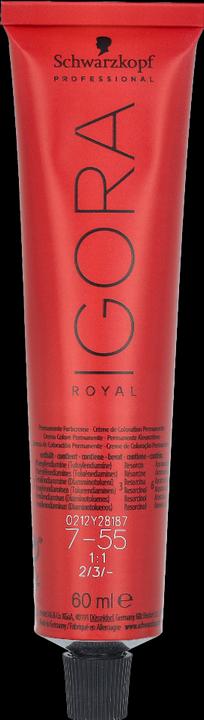 Actual product image Schwarzkopf Professional Igora Royal (7-55 Mid blonde Gold Extra)
