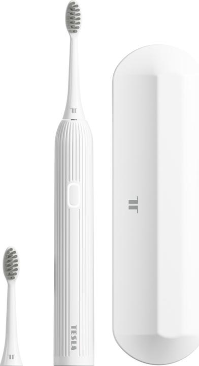 Tesla Soniczna Szczoteczka Do Zębów Deluxe Biała (Schallzahnbürste)