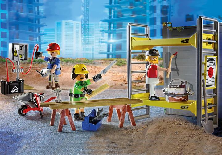 Actual product image Playmobil 70446 Scaffolding with workers (70446, Playmobil City Action)