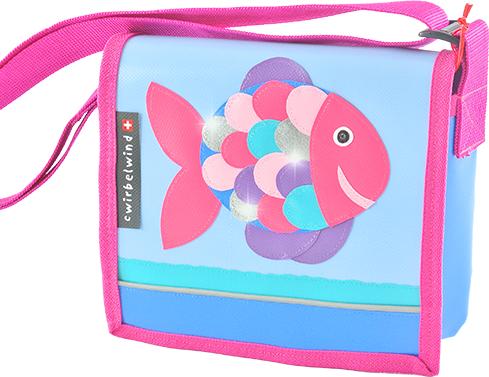 Cwirbelwind Kindergartentasche Glitzerfisch