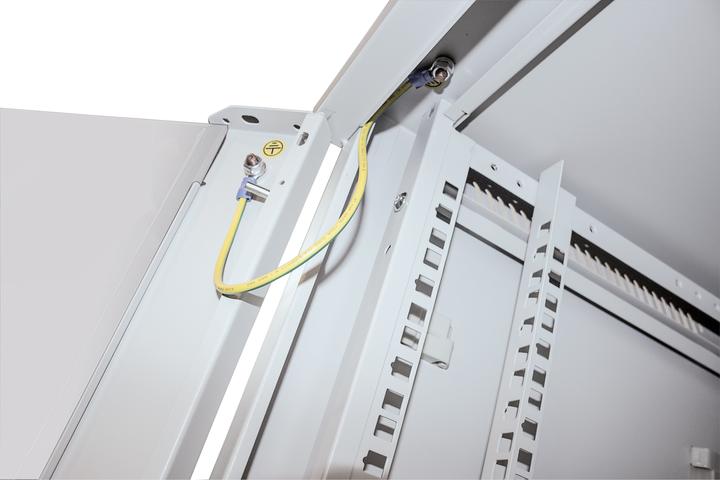Actual product image Intellinet 19 inch wall-mounted enclosure (10.87 RU, 19 inch rack)