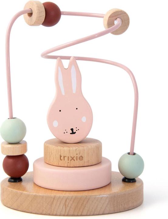 Trixie Baby Wooden motor skills spiral - Mrs Rabbit