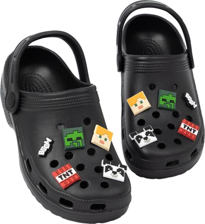 Actual product image Minecraft Childrens/Kids Charm Clogs (36)