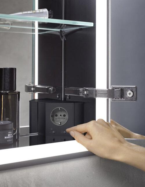 Actual product image Emco prime mounting frame, for illuminated mirror cabinet prime, 1600mm, 949700029