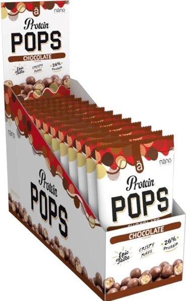 Actual product image Nanosupps Protein Pops (White chocolate, 12 pcs., 38 g)