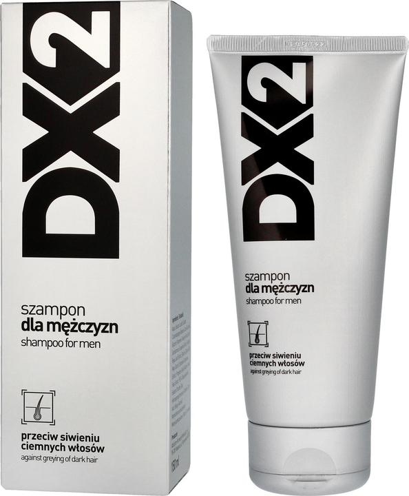 DX2 Shampoo For Men Shampoo For Men Against The Sowing Of Dark Hair (150 ml, Flüssiges Shampoo)