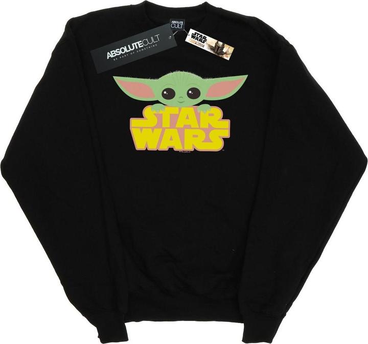 Star Wars The Mandalorian The Child And Logo Sweatshirt (M)