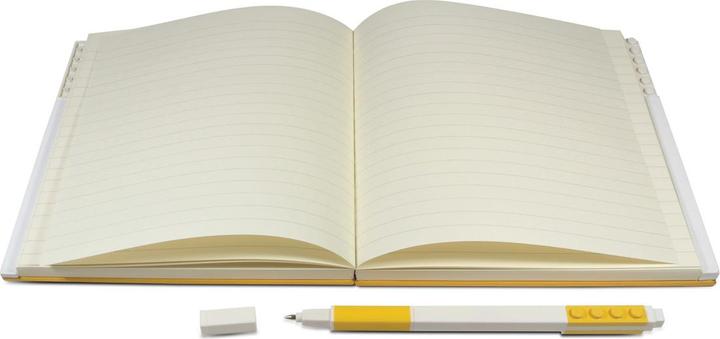 Produktbild LEGO Stationary Yellow Notebook with gel pen