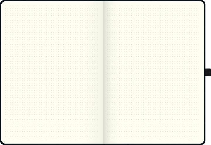 Produktbild Notizbuch KOMPAGNON A4 punktraster, schwarz Hardcover 192 Seiten (A4, Gepunktet, Harter Einband)