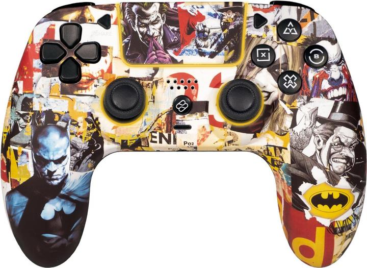 Actual product image Blade PS4 DC Wireless Gamepad Batman Compatible with PC and PS4 (PS4, PC)