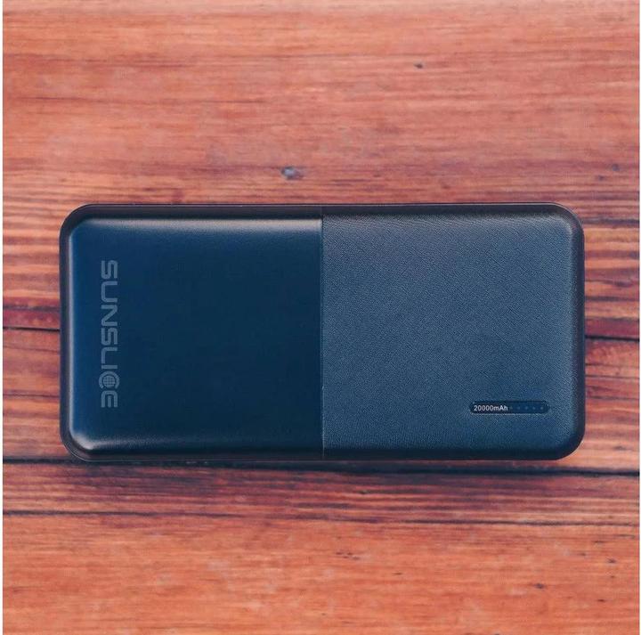 Image du produit Sunslice Batterie externe "Gravity 20" (20000 mAh, 18 W, 74 Wh)