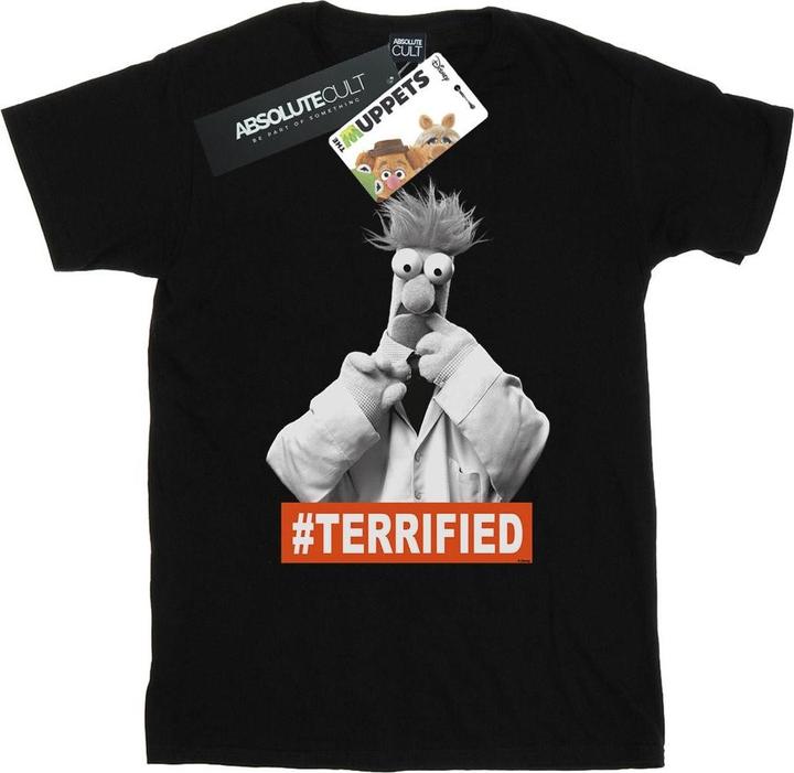 Disney The Muppets Beaker Terrified TShirt Jungen