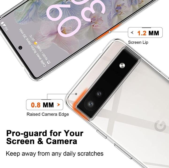 Produktbild Screenguard Flexible TPU Clear Case (Google Pixel 6a)