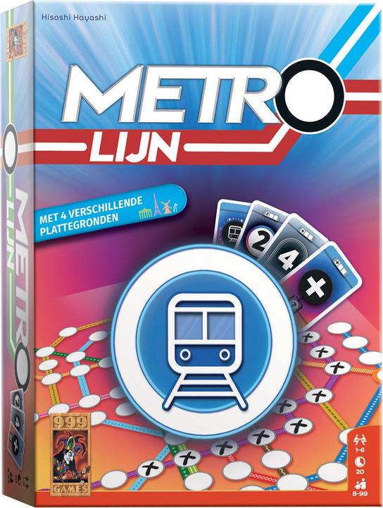 Immagine prodotto 999Games Gioco di carte della linea metropolitana