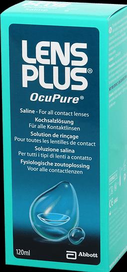 Produktbild Lens Plus OcuPure (Kochsalzlösung, 120 ml)