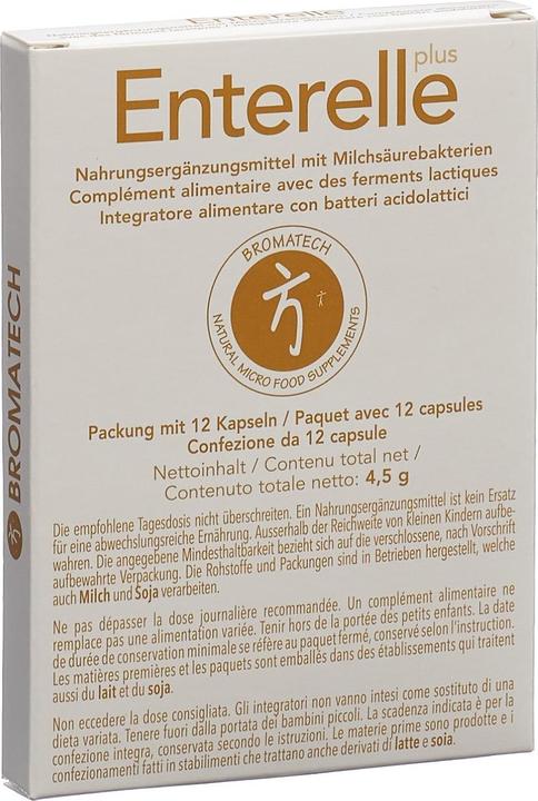 Actual product image Bromatech plus lactic acid bacteria (12 Piece, Capsules, 15 g)