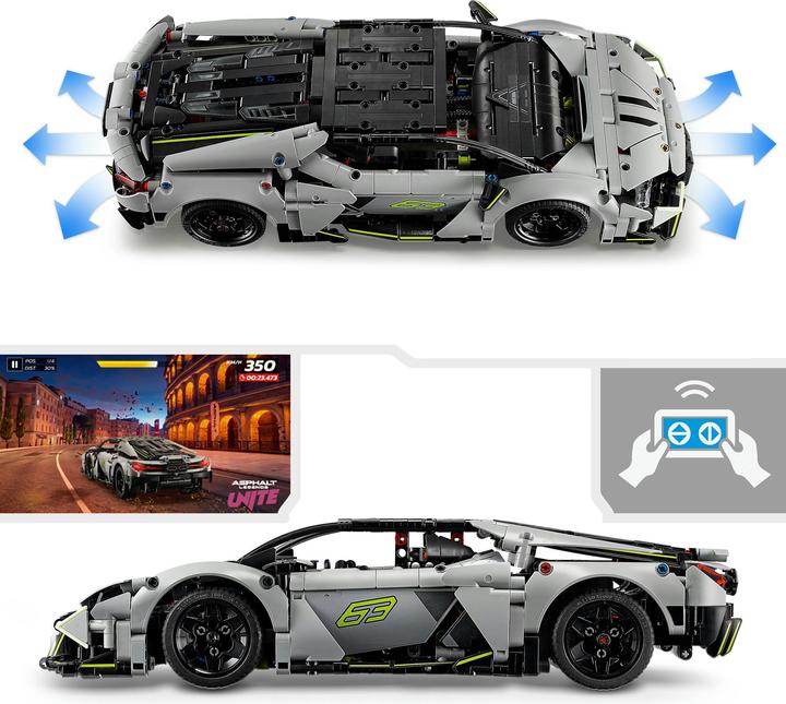 Productafbeelding LEGO Lamborghini Revuelto Supersportwagen (42214, LEGO Technic)