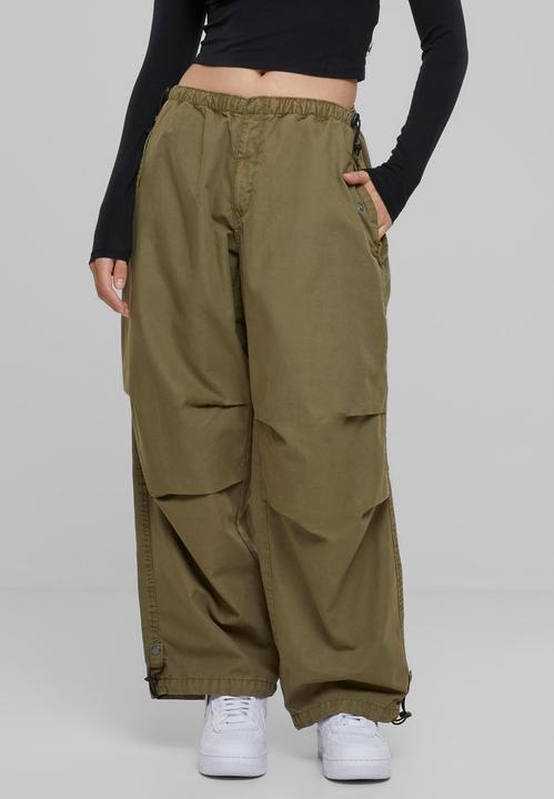 Actual product image Urban Classics Ladies Cotton Parachute Pants (XL)