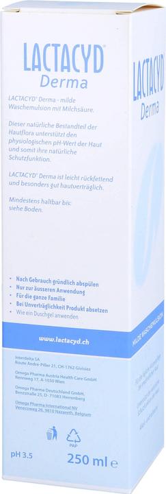 Actual product image Lactacyd derma emulsion (250 ml)
