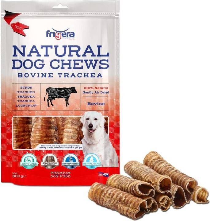 Produktbild Frigera Natural Dog Chews Bovine trachea 500gr - (402285851824) (1 Stk., 500 g)