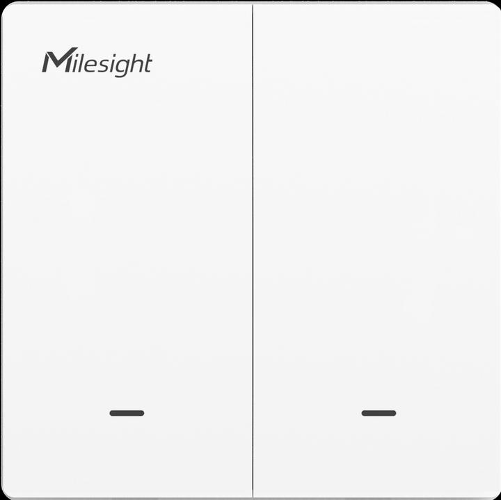 Actual product image Milesight Wall Switch, WS502-868M-3W-W11-EU