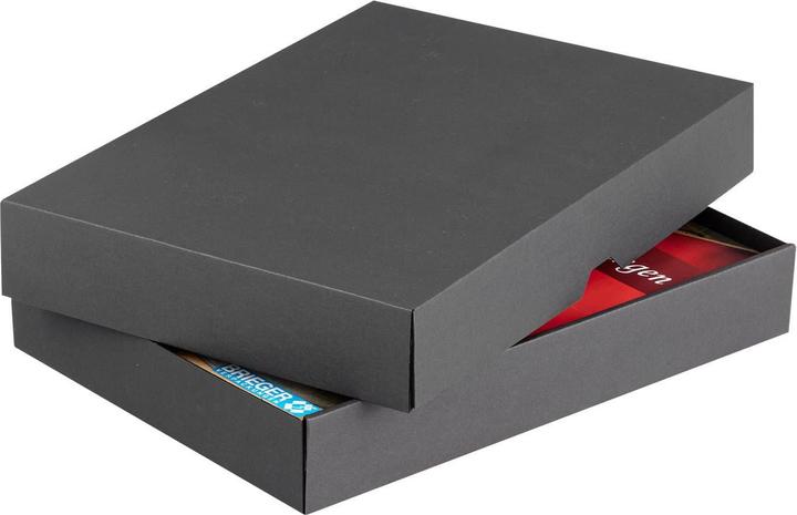 Immagine prodotto Brieger Scatola di spedizione Ligne Noire 170 x 120 x 55 mm, nero (1 x 28,5 x 37 cm, 1 x)