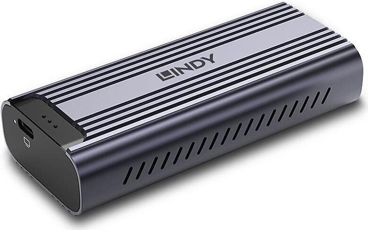 Lindy USB4 NVMe M.2 SSD Gehäuse (M.2)