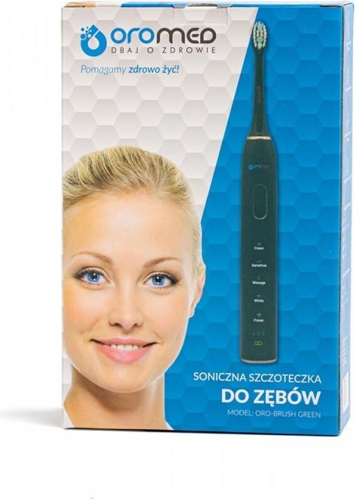 Produktbild Oromed BRUSH GREEN electric toothbrush Adult Sonic toothbrush (Schallzahnbürste)