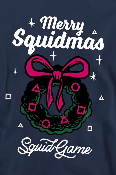 Immagine prodotto Squid Game Merry Squidmas Felpa Corona di Fiori Adulto Unisex (S)
